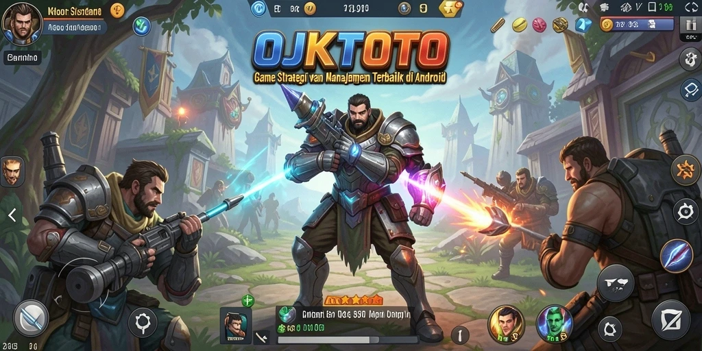 Tampilan gameplay OJKTOTO yang penuh strategi dan kompleksitas.